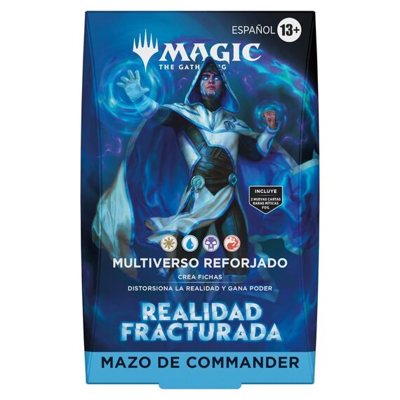 Magic the Gathering Realidad fracturada Commander Deck Multiverse Reforged Assortment (4) spanish