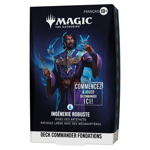 Magic the Gathering Foundations Commander Decks Case (5) french