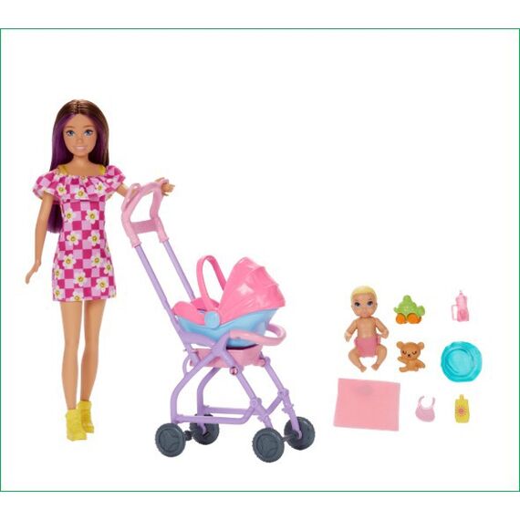 Barbie - Babysitting Skipper Playset (JJB42) / Toys