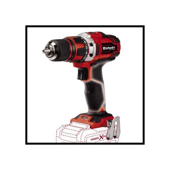 Einhell TE-CD 18/40 Li-Solo Cordless drill 1500 RPM Black, Red 1.1 kg