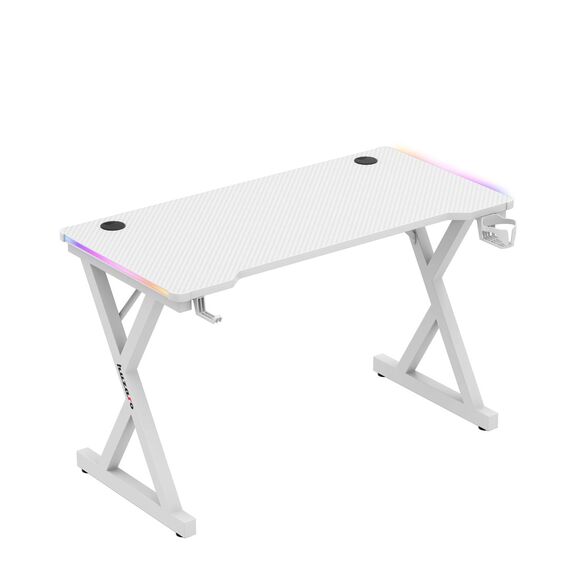 Huzaro Hero 2.3 RGB Gaming Desk white