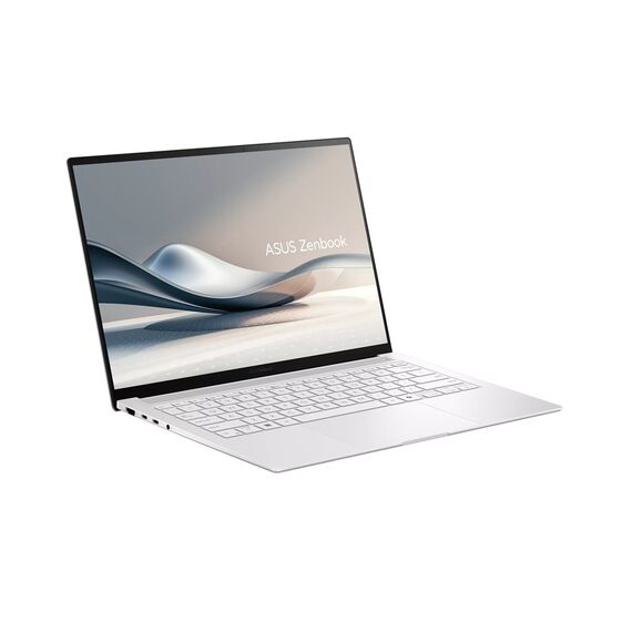 ASUS ZenBook S 14 UX5406SA-QJ502W Ultra 7 256V 14.0" WUXGA OLED 60Hz 400 nits AG 16GB LPDDR5X 512GB SSD Intel Arc Graphics FHD camera 72Wh battery Windows 11 Scandinavian White