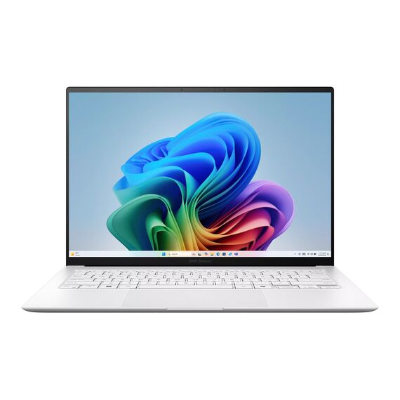 ASUS ZenBook S 14 UX5406SA-QJ502W Ultra 7 256V 14.0" WUXGA OLED 60Hz 400 nits AG 16GB LPDDR5X 512GB SSD Intel Arc Graphics FHD camera 72Wh battery Windows 11 Scandinavian White