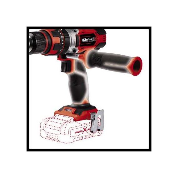 Einhell TE-CD 48 Cordless Drill 1500 RPM Black, Red 1.41 kg