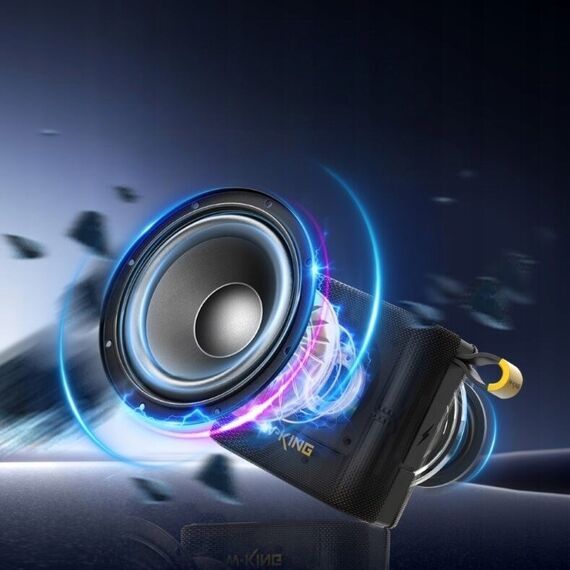 W-KING D2 Bluetooth wireless speaker – blue