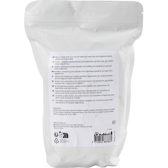 Creativ Company - Olive Oil Soap Base, Granules, 500 g/ 1 pack (700240) / Toys