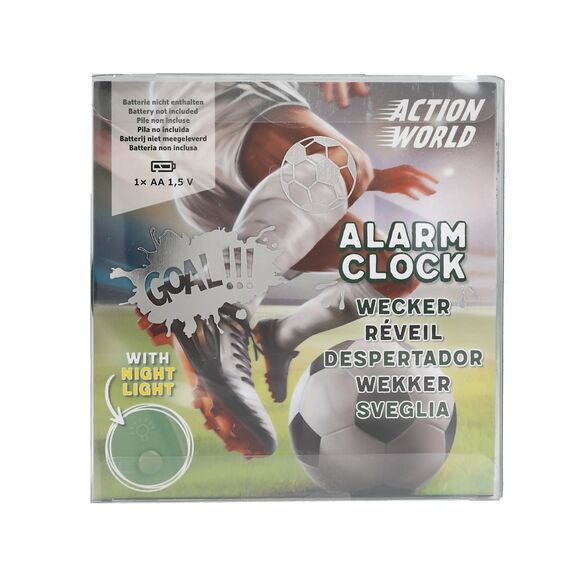 Dino World - Action World Alarm Clock - Green - 11 cm / Baby and Children