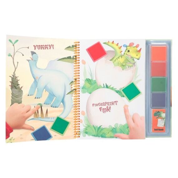DINO WORLD -Fingerprint Fun ( 0412106 ) / Toys