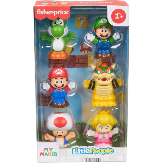 Fisher Price - Super Mario 6 pack (JHG63) / Toys