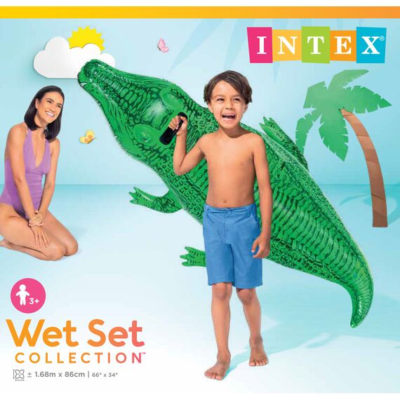 INTEX - Lil' Gator Ride-On (58546) / Toys