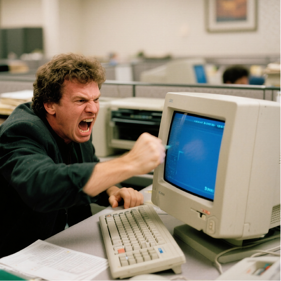 Mustard - Computer Says No Sticky Notes / Gadgets