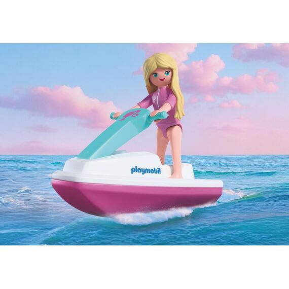 PLAYMOBIL x Barbie – Convertible (72123) / Toys