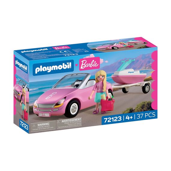PLAYMOBIL x Barbie – Convertible (72123) / Toys