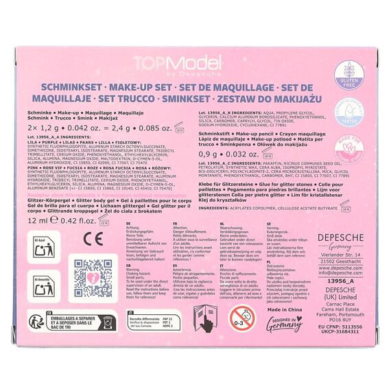 Topmodel - Makeup Set BEAUTY and ME (0413956) / Toys
