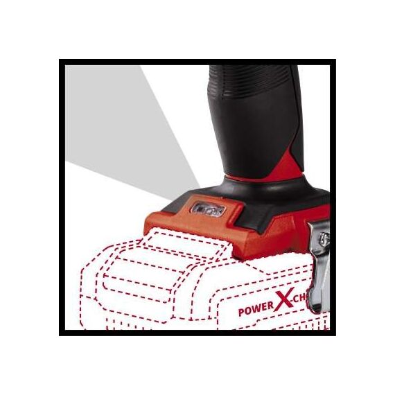 Einhell TE-CD 48 Cordless Drill 1500 RPM Black, Red 1.41 kg
