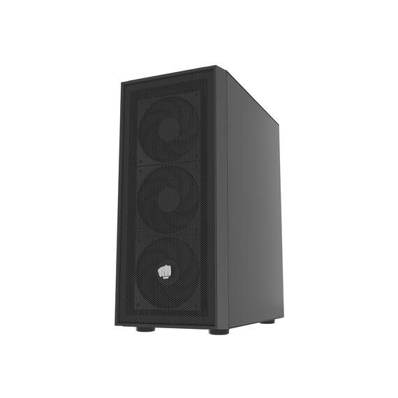 FURY SHOBO SH8F MIDI TOWER CASE WITH WINDOW BLACK - Computer Cases - PC Cases & Accessories - Techbox