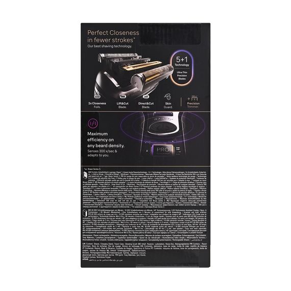 Braun Series 9 Pro+ 9615S Foil shaver Black, Grey