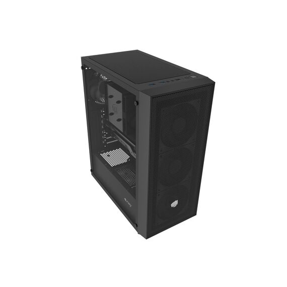 FURY SHOBO SH8F MIDI TOWER CASE WITH WINDOW BLACK - Computer Cases - PC Cases & Accessories - Techbox