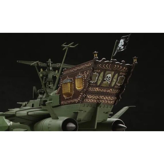 CAPTAIN HARLOCK - Space Pirate Battleship Arcadia - Model Kit 1/1500