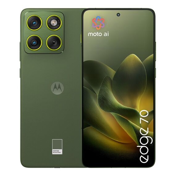 Motorola edge 70 17 cm (6.7") Dual SIM Android 16.0 5G USB Type-C 12 GB 512 GB 4800 mAh Green