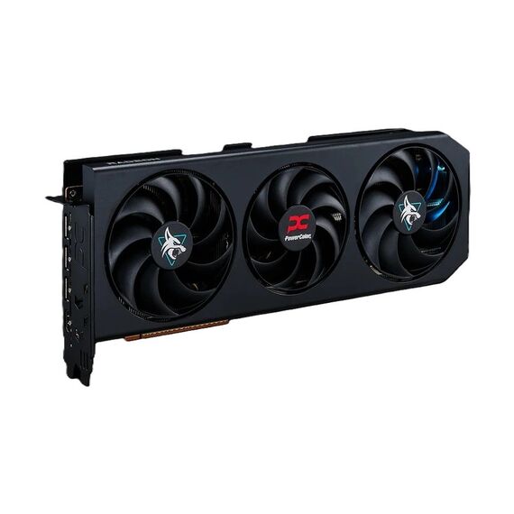 Graphics card.  PowerColor RX9070GRE Hellhound