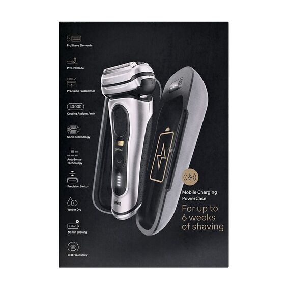 Braun Series 9 Pro 9577cc Foil shaver Silver