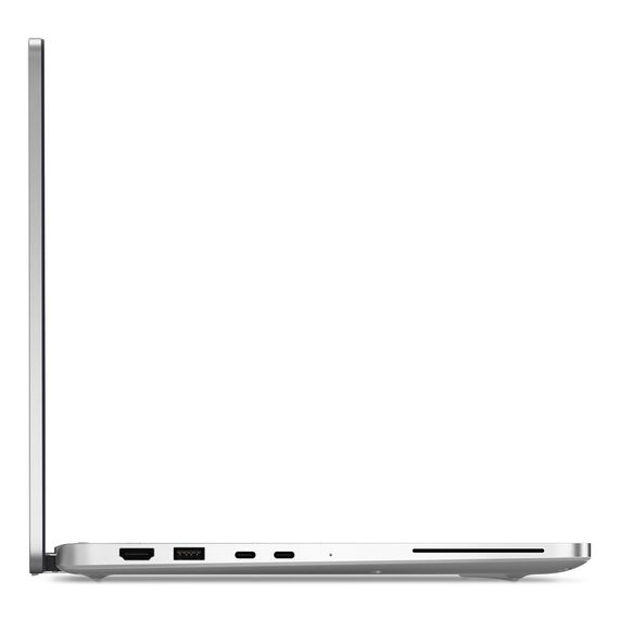 DELL Pro 14 Plus PB14250 Copilot+ PC Intel Core Ultra 7 266V Laptop 35.6 cm (14") Full HD+ 16 GB LPDDR5x-SDRAM 512 GB SSD Wi-Fi 7 (802.11be) Windows 11 Pro Aluminium