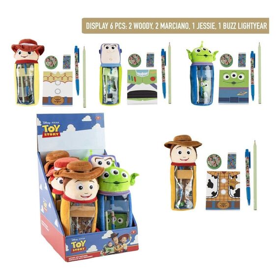 Disney Plush Pencil Case with Accessories Toy Story Display (6)