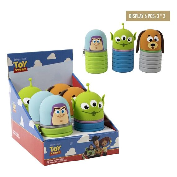 Disney Silicone Pencil Case Toy Story Display (6)