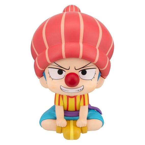 One Piece Look Up PVC Figure Buggy Childhood Ver. 11 cm