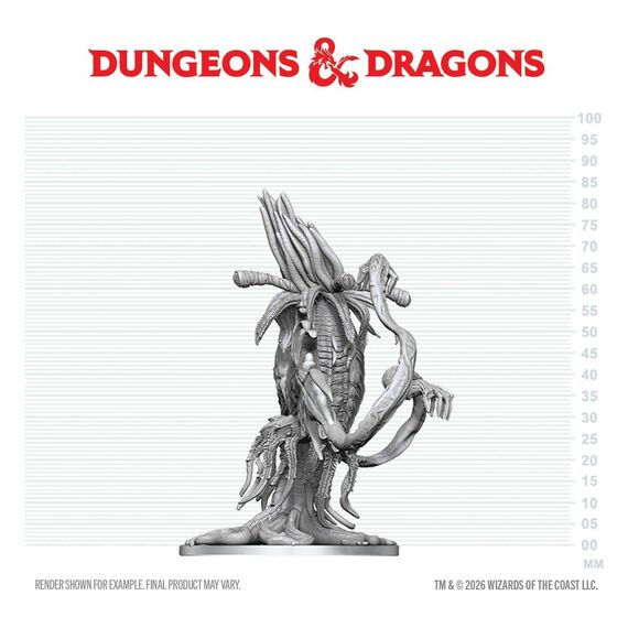 Dungeons & Dragons Nolzur's Marvelous Miniatures Unpainted Miniature Elder Thing 20 cm