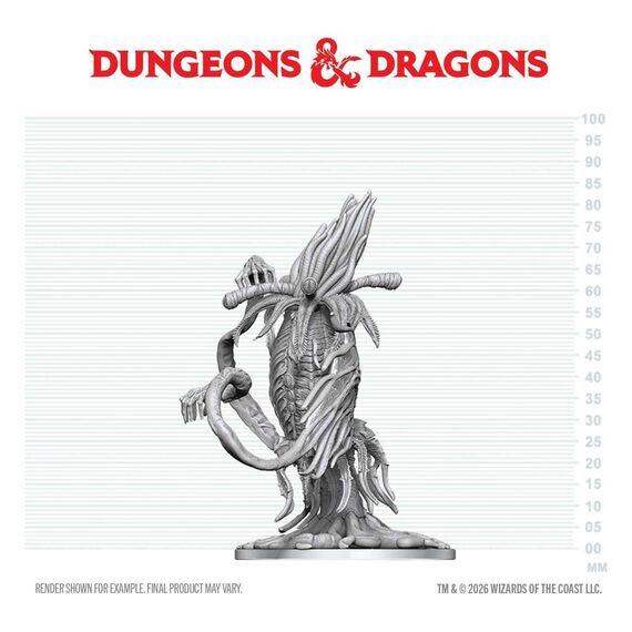 Dungeons & Dragons Nolzur's Marvelous Miniatures Unpainted Miniature Elder Thing 20 cm