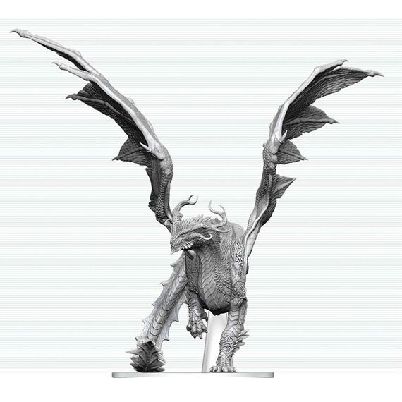 Dungeons & Dragons Nolzur's Marvelous Miniatures Unpainted Miniature Adult Spirit Dragon 24 cm