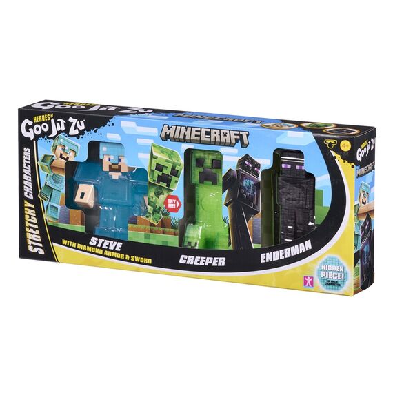 Goo Jit Zu - Minecraft 3 PK (43190) / Toys