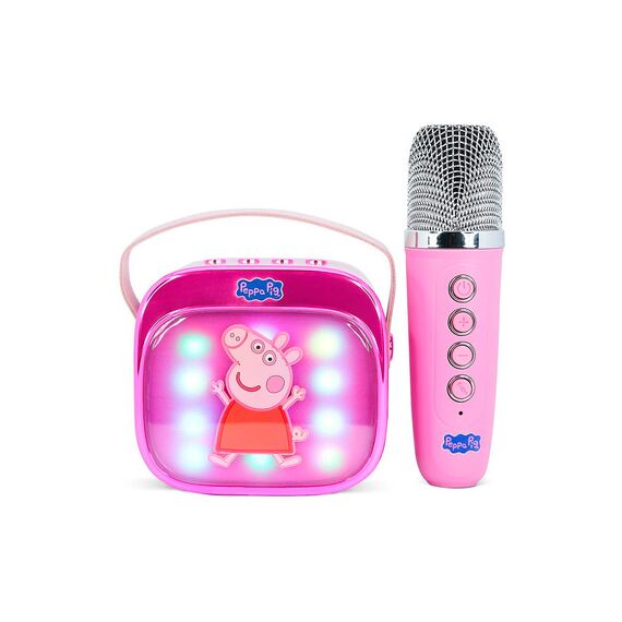 OTL - Light Up Wireless Karaoke Speaker W/ Microphone - Peppa Pig / Toys