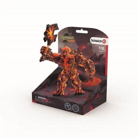Schleich - Eldrador Creatures - Lava golem with weapon (42447) / Toys