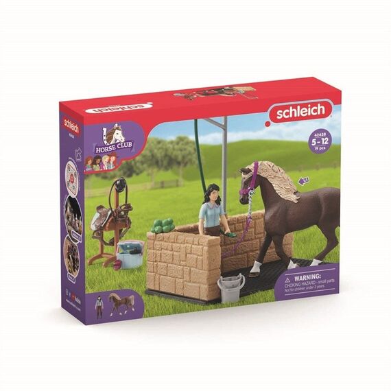 Schleich - Horse Club - Washing area with Emily & Luna (42438) / Toys