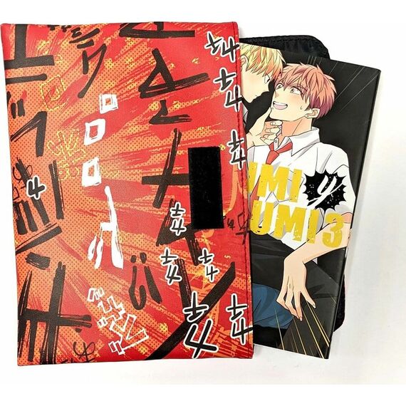 Uchiwa Manga Cover Kanjis 24 cm