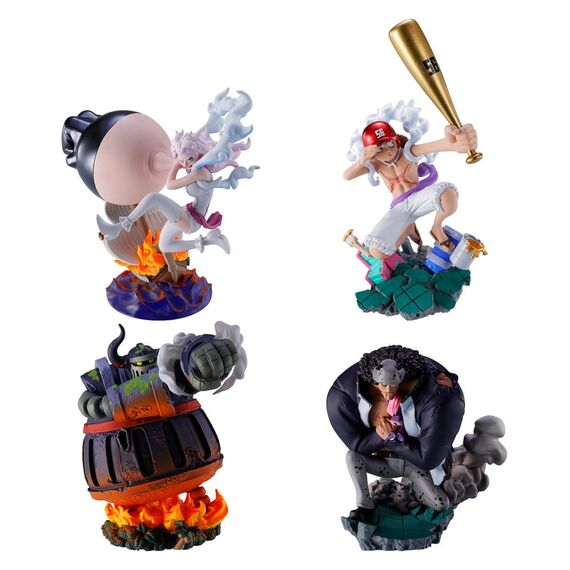 One Piece Petitrama series LOGBOX RE BIRTH Ver. Egghead 02 Mini Figures 8 cm Blind Box Display (4)