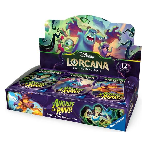 Disney Lorcana TCG Angriff der Ranke Booster Display (24) *German Version*