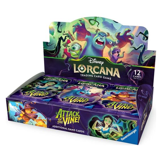 Disney Lorcana TCG Attack of the Vine Booster Display (24) *English Version*