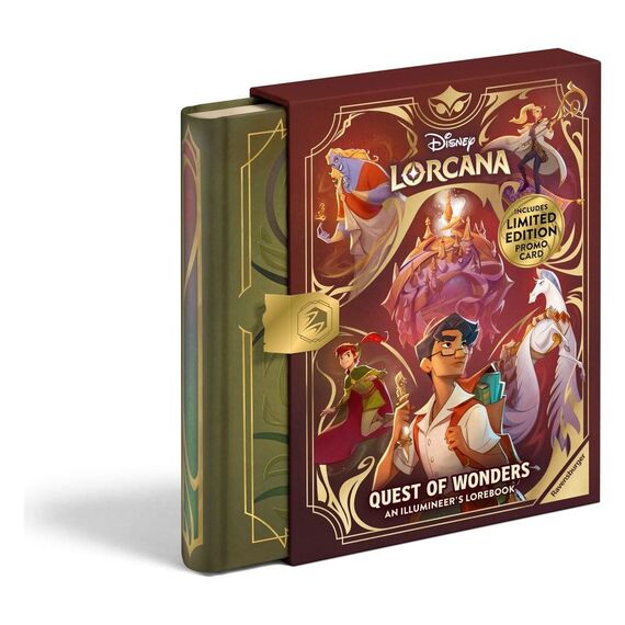 Disney Lorcana TCG Quest of Wonders - An Illumineer's Lorebook *English Version*