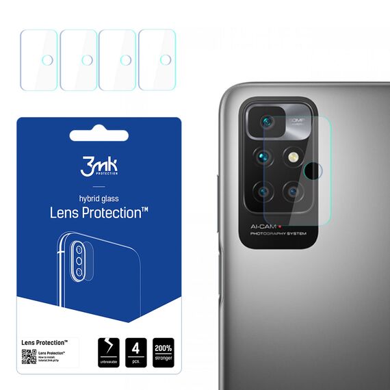 3mk Lens Protection™ Hybrid Camera Lens Glass for Xiaomi Redmi 10 2022