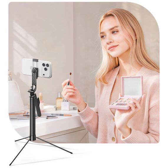 Selfie stick Orico SPM170 tripod 1/4" for phone camera Bluetooth 5.2 - black | Techbox