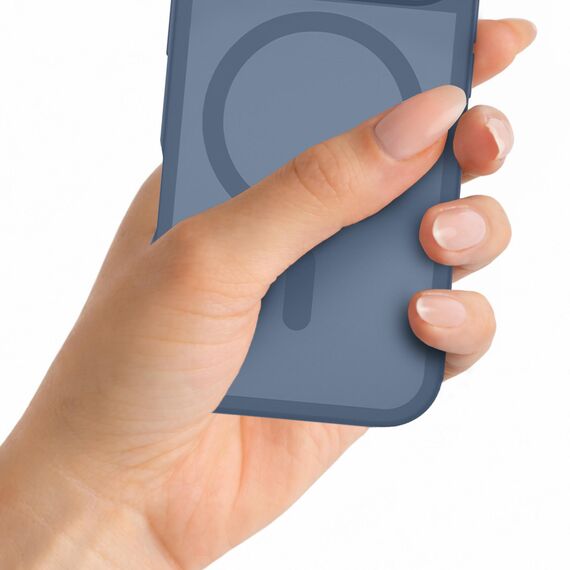 3mk Misty MagCase for iPhone 16 Pro - Blue