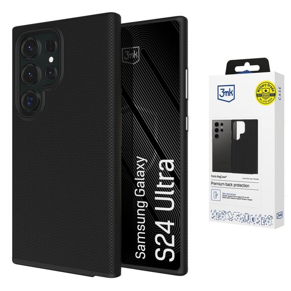3mk Fortis MagCase for Samsung Galaxy S24 Ultra - black