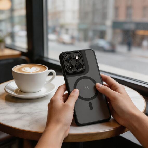 Tech-Protect Magmat MagSafe Case for Motorola Edge 70 Fusion / Fusion + 5G - Matte Black