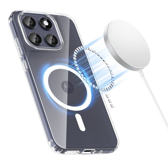 Tech-Protect FlexAir Hybrid MagSafe Case for Motorola Moto G67 / G77 - Transparent