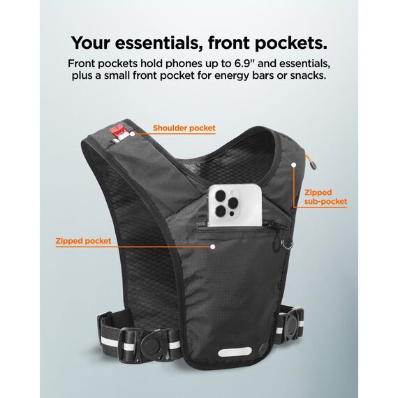 Spigen A720 Dynamic Shield Running Vest L-XL - Black