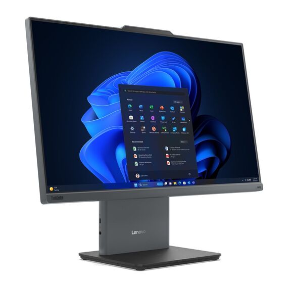 Lenovo ThinkCentre neo 50a G5 All-in-One PC, 7th Gen Core i7, 240GB SSD, 23.8" FHD IPS display (250 nits, anti-glare), 32GB DDR5 RAM, 1TB SSD, Intel Graphics, 5.0MP webcam, Windows 11 Pro, Luna Grey, 3-year on-site warranty